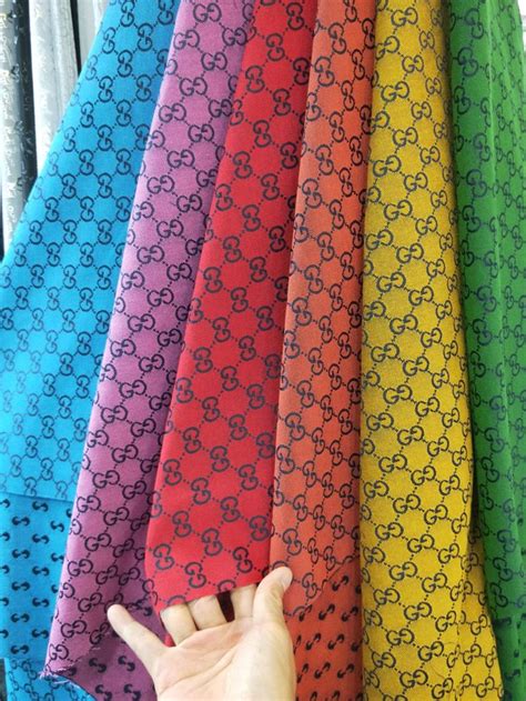 fake gucci pattern fabric|authentic gucci fabric for sale.